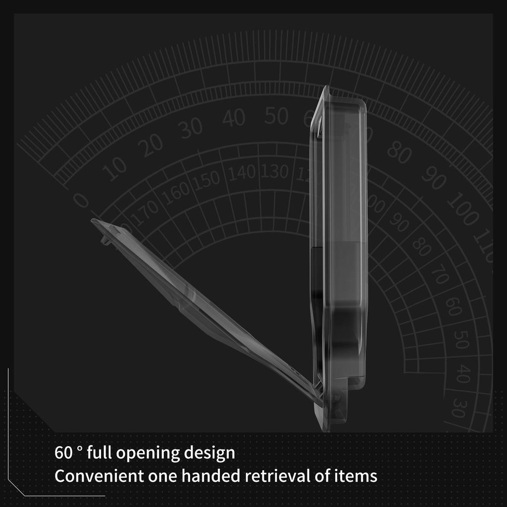 For Tesla Model Y Launch 2025 Juniper/Model 3 Highland Car Armrest Hidden Storage Box Organizer Accessories Tidying