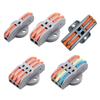 10Pcs Quick Wire Connector Push In Electrical Terminals Block For Soft And Hard Wires Quick Installation Enduring