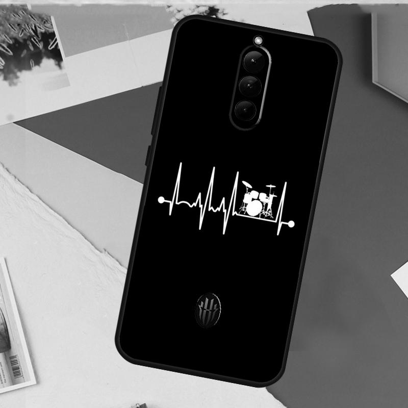 Musical Drum Drumsticks Drummers Case For ZTE Nubia Red Magic 11 10 9 8 8S 9S 10S Pro Plus 6 7 6S 7S Pro 5G 6R 10 Air Cover