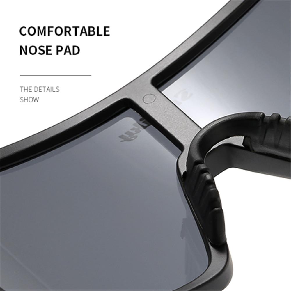 SMAIKY Herren Fahrrad Sonnenbrille Radfahren Frau MTB Rennrad Fahrbrille Outdoor Sport Laufen Brille UV400 Wandern Brille