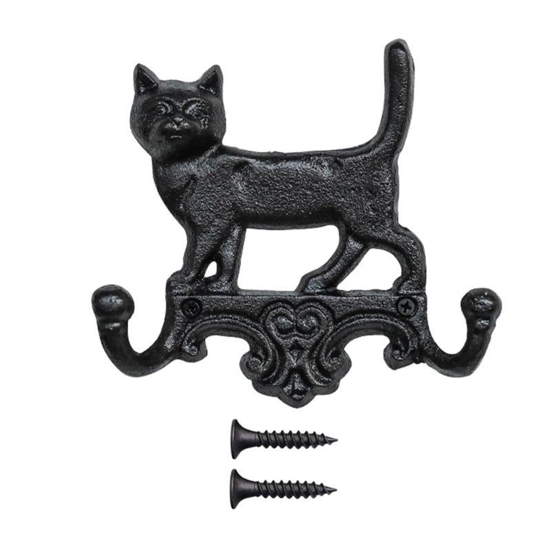 Multipurpose Iron Wall Hook for Outdoor Or Indoor Storage Animal Hanger for Coat Hats and Clothes Home Decoration