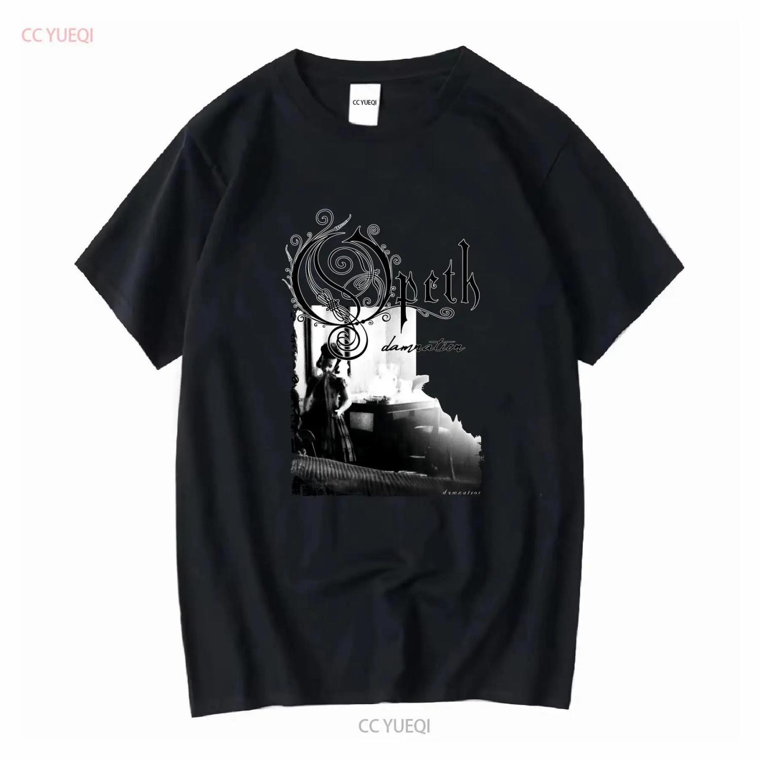 Opeth Damnation Park T Shirt Cotton Men s All Sizes S 5XL 18 Colors Band Poster Album Cover Long or Short Sleeves Vintage S