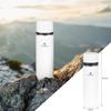 SANTECO Vacuum Insulated Water 1 with 1000ml Stainless Steel Large Keeps Hot or Compatible with Sports White Bottle, Liter, Cup, Thermos, 2-Cup Type,
