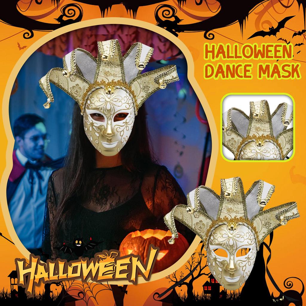 Painted Halloween Ball Party Italian Mask High-end Venetian Ladies Performance Mask