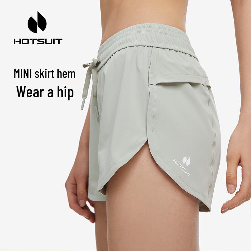 HOTSUIT Women s Yoga & Running Shorts S