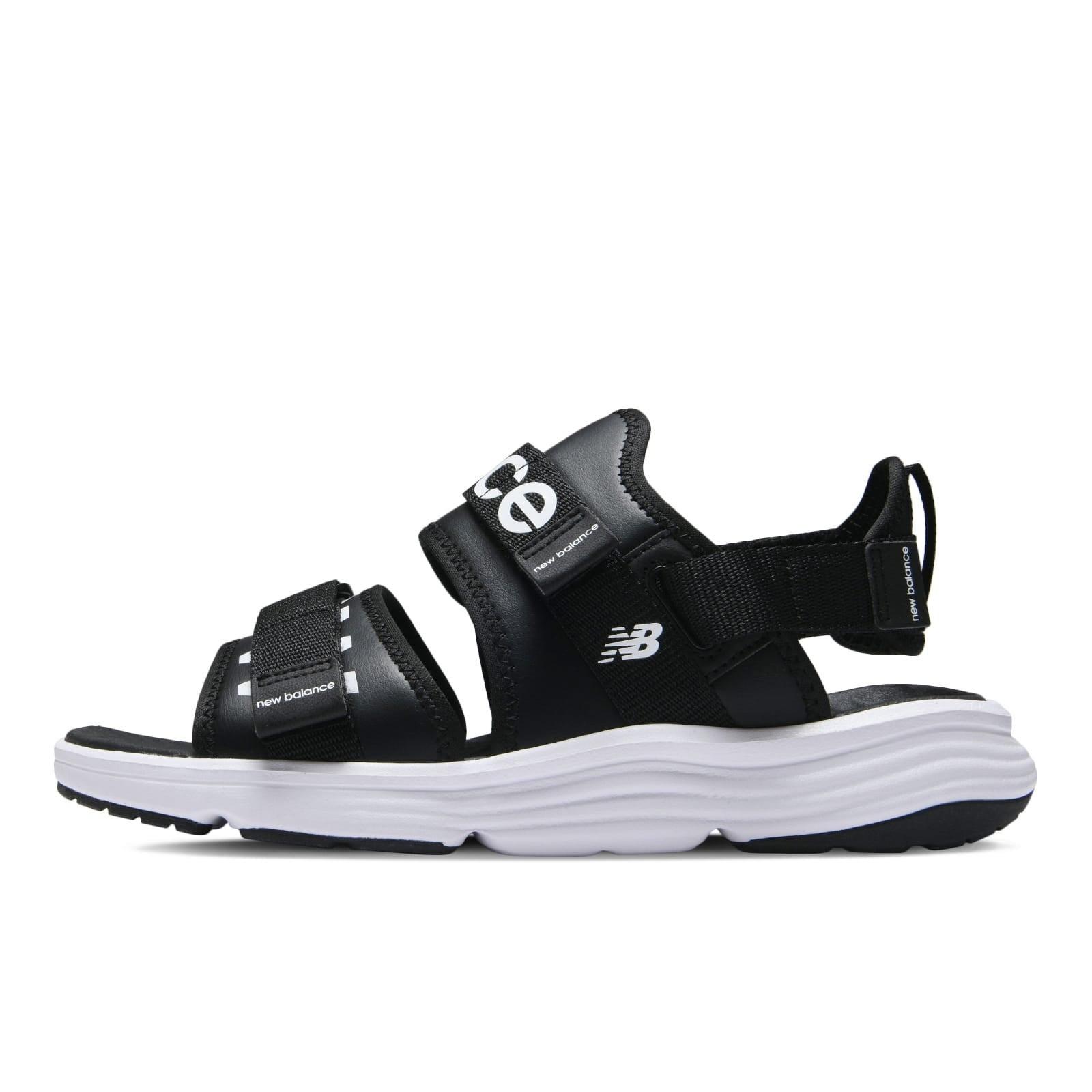 New Balance 750 Straps Black/White Unisex Sport Sandals SUA750A3 36