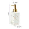 Color Ceramic Bathroom Soap Dispenser Shampoo Bottle Creative Color Household Liquid Soap Dispenser Cabins Hotel Apartment