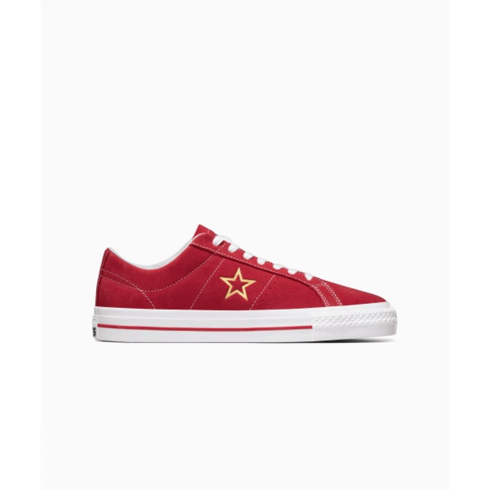 

CONVERSE Замша CONVERSE One Star Pro Varsity красная A06646C