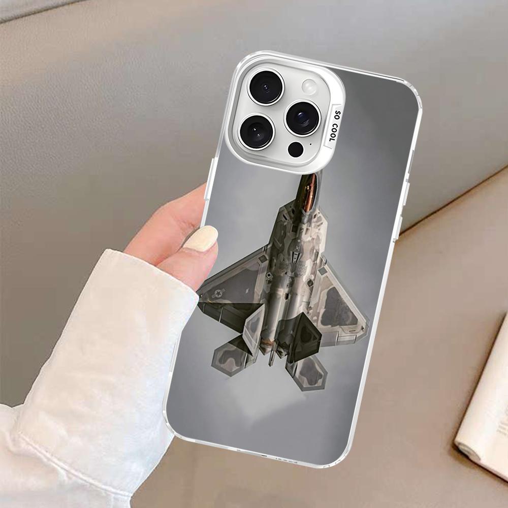 Aircraft Airplane cool Phone Case For iPhone 16 15 14 13 12 11 Pro Max X XR XSMAX 8 7 Plus Matte Shockproof Back Cover