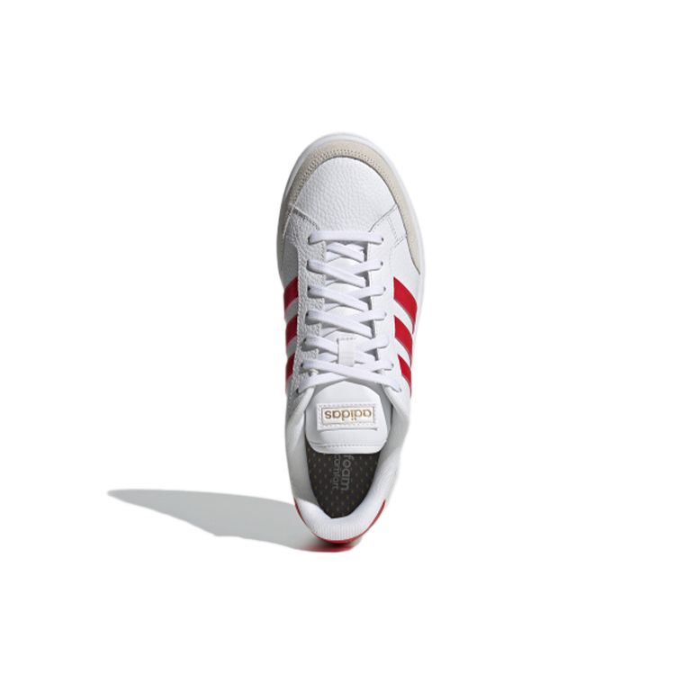 adidas Grand Court SE White Scarlet Men Sneakers Cloud-White Chalk-White FY8169