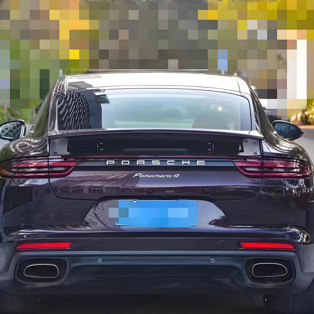 3D Metal Car Trunk Emblem Decal Letters Sticker Badge Accessories For Porsche Cayenne Panamera Macan 911 718 Taycan Boxster
