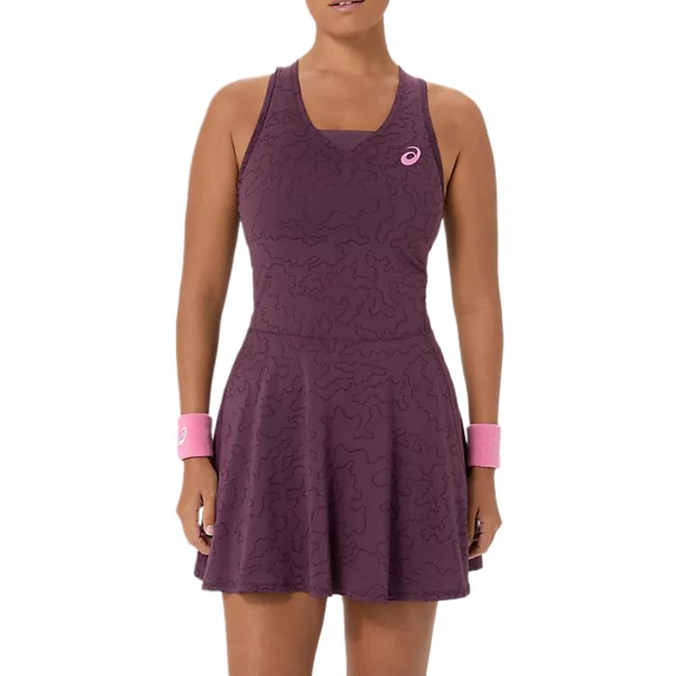 ASICS Breathable Mid-Waist Solid Color Sleeveless Dress Women dresses 2042A458-500