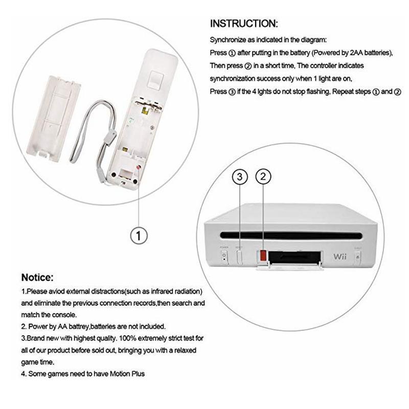 Buy Wireless Bluetooth Remote Controller Wii Nunchuck Controller