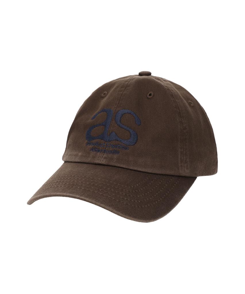 ALTER STUDIO Washed Logo Ball Cap_Brown