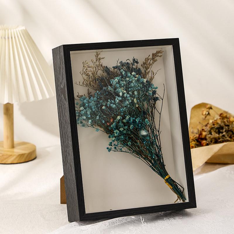 3D Shadow Box Acrylrahmen 5 cm tief 8x10 A4 DIY Rose Trockenblume Bilderrahmen für Bastelarbeiten