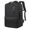 Unisex High-Capacity Travel Backpack: Expandable Laptop & College Bookbag