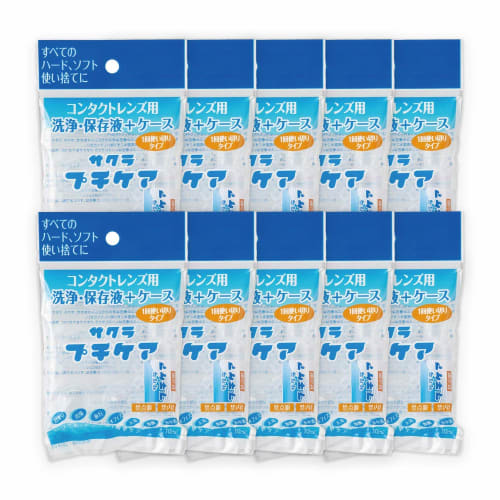 

Sakura Petit Care [Официальный] Раствор для очистки и хранения контактных линз для жестких и мягких линз, удобный для путешествий, с одноразовым контейнером, 10 штук, SPca