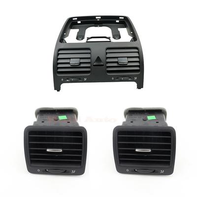 Ruili144 1 For VW Jetta MK5 Golf 5 Rabbit Black Dash Board Air Outlet Vent Air Conditioning Outlet 1K0819728 1K0819703