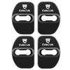 4Pcs Car Door Lock Cover Stainless Steel Protection Accessories For Dacia Duster Logan Sandero Stepway Dokker Lodgy MCV 2019 NN40