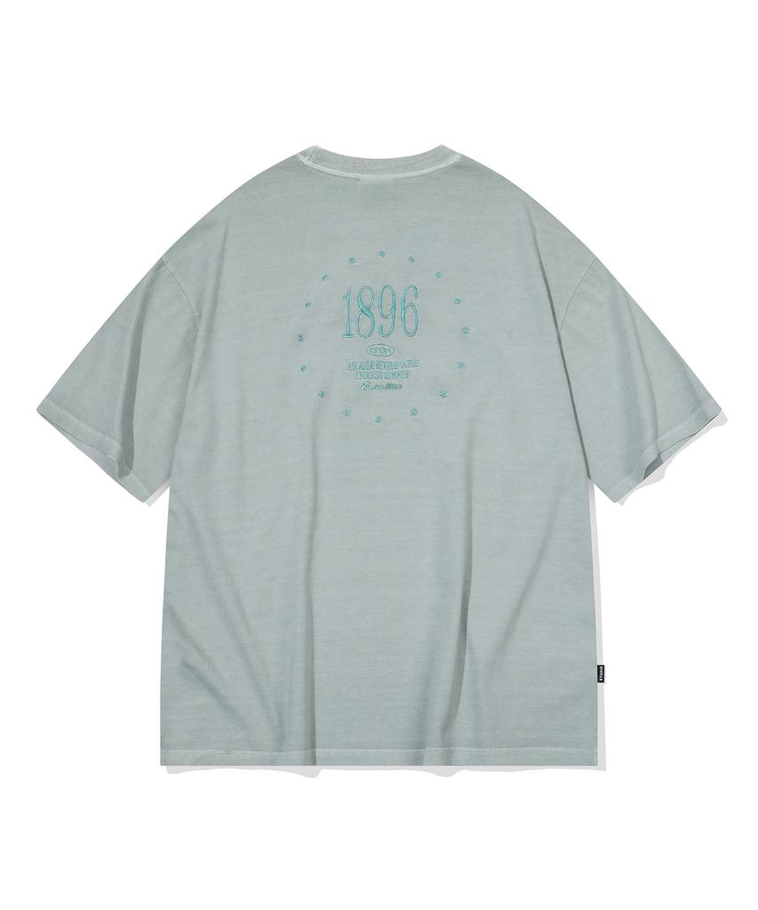 CPGN STUDIO 1896 Star Pigment Short Sleeve T-Shirt Ash Mint