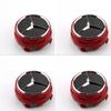 CRI1EES 4PCS 75mm NEW Car Wheel Center Hub Caps Cover Mercedes Benz B/C/E/S Class A Class C200L GLC GLK CLA W166 W163 W221