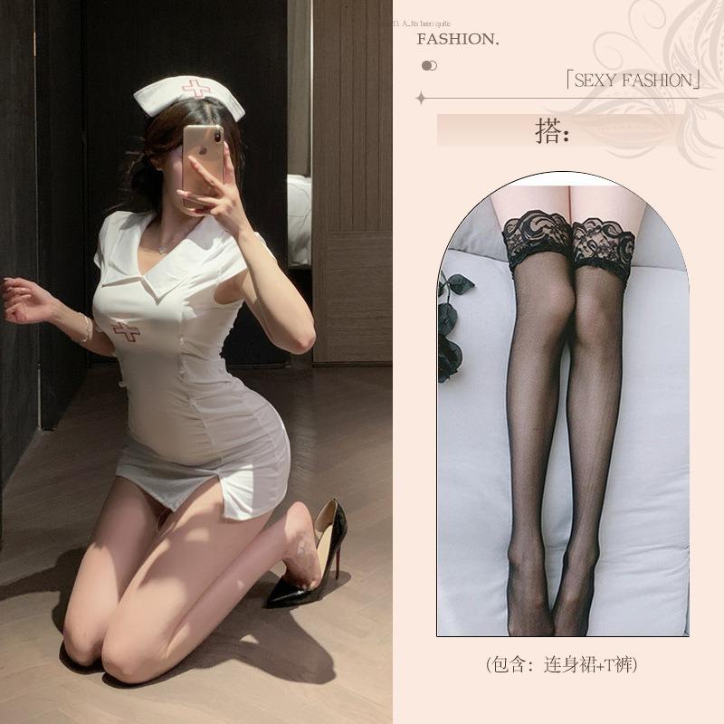 Sexy lingerie pure lust lingerie fun female uniform abstinence department qn nurse sexy pajamas female fun