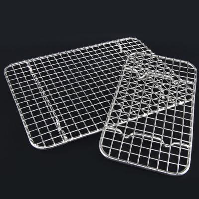 Nerezový BBQ rošt na chlazení chleba a dortů, odkapávací stojan, chladicí mřížka, pečicí plech, domácí pečicí nástroje, kuchyňské doplňky