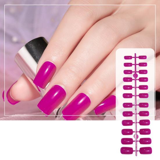 Jednobarevné kreativní záplaty na nehty Dekor Odnímatelné
