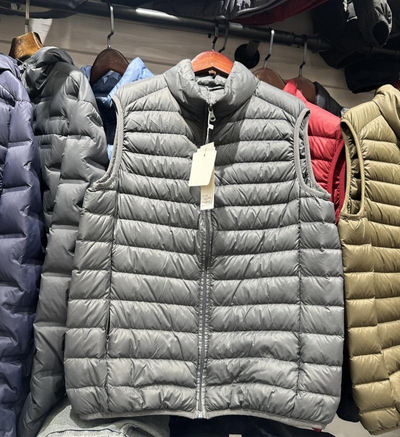 Herren Federleichte Daunenweste – Schlanke, Ärmellose Winterjacke für Väter und Senioren