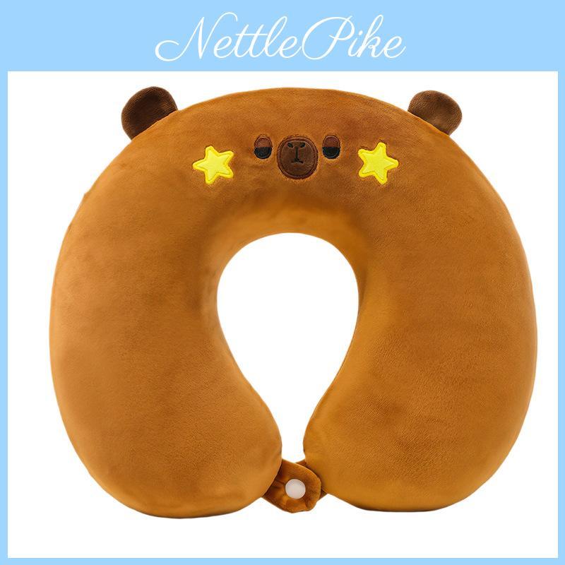 Cartoon Ushaped Memory Foam Neck Support Pillow For Travel And Office Rest
