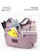 Women's Multi-layer Casual Cloth Shoulder & Crossbody Bag - Fashionable, Lightweight, and Large Capacity