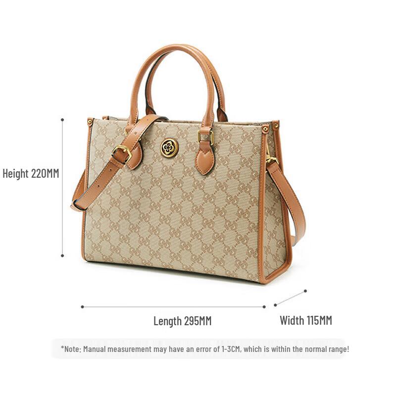 Pierre Cardin Women's Classic Monogram Satchel Bag