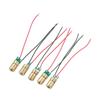 1/3/5/10 Peças Módulos de Diodo Laser de Ponto Ajustáveis 650nm 6mm 3V Diodos Laser de Alta Qualidade Módulo Laser de Linha Mini Cabeça de Cobre