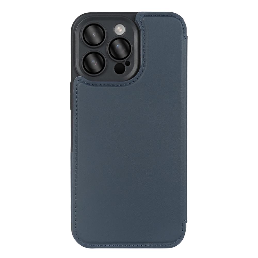 Für iPhone 14 Pro Max Magnetische Hülle RCS Umweltfreundliche Klapphülle mit Ständer RFID-Blockierung