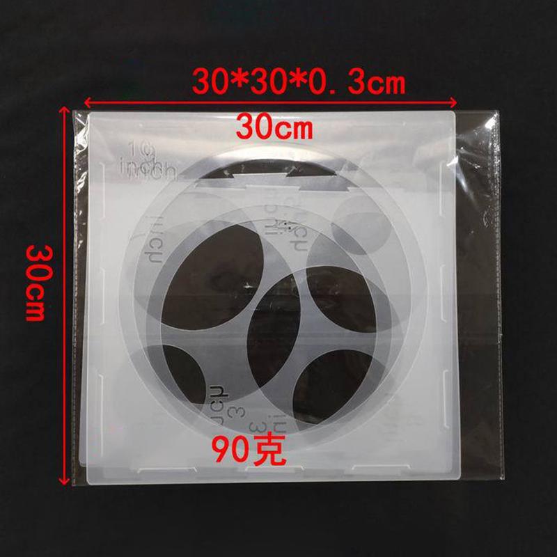 11 Holes Balloon Sizer Box PP Square Balloon Measurement Tool For Balloon Arches