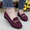 New Spring and Autumn Doudou Shoes Old Beijing Cloth Shoes Flat Shoes Versatile Lazy Shoes One Pedal Single Shoes Work Shoes