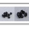 10pcs 13MM Replacement Earbuds Silicone Earphone Tips Noise Cancelling Earbud Caps (Black)