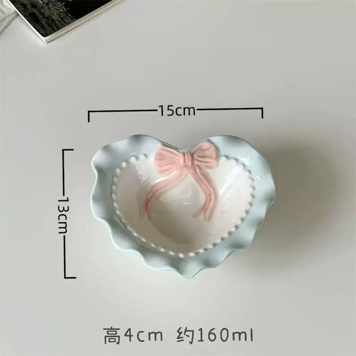 

Love Cat Bowls Large Caliber Ceramic Bowl Pets Cute Puppies Kittens Pets Protecting The Neck Rice Bowl Cat Accessories Gifts