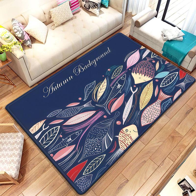 Anime Home decorations home entrance carpet living room carpet large Bedroom Mat Non-slip room decorations carpet for baby