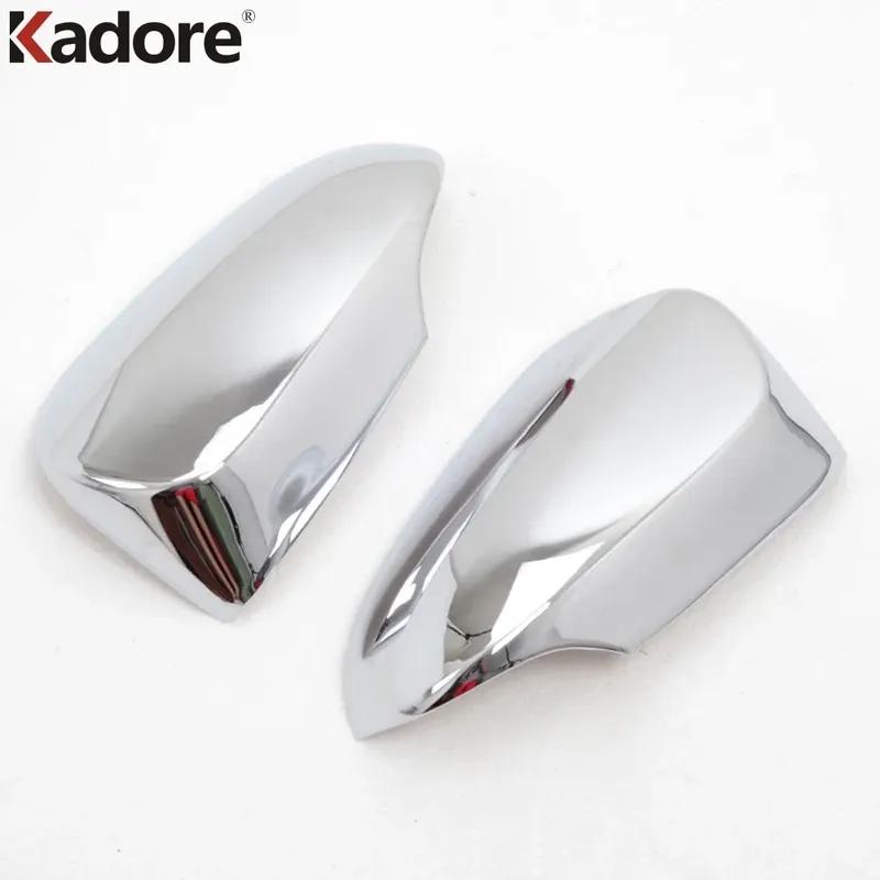 For Toyota Corolla E170 2014 2015 2016 2017 Chrome Car Rearview Mirror Cover Car Side Door Wing Mirrors Cap Overlay Accssories