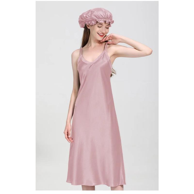 Pajamas Sexy Women's Pajamas Spaghetti Strap Nightgown Sleeveless Pajamas Pajamas Summer Pajamas