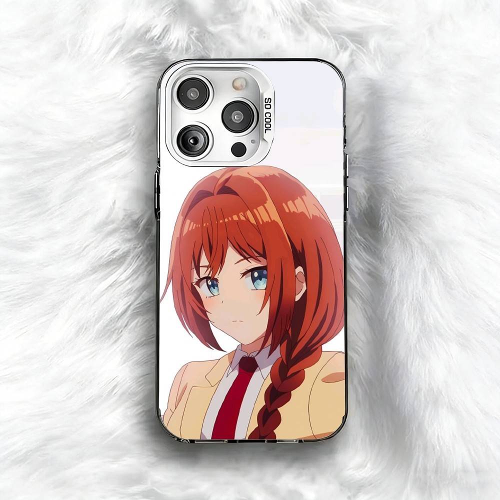 Anime Tune In to the Midnight Heart Phone Case For iPhone 16 17 15 14 12 13 Pro Max Black Color Shockproof Cover