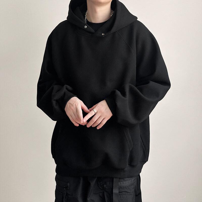 Unisex Casual Hoodie Long Sleeve Loose Sweatshirt Men Women Daily Wear Pullover Hooded Top