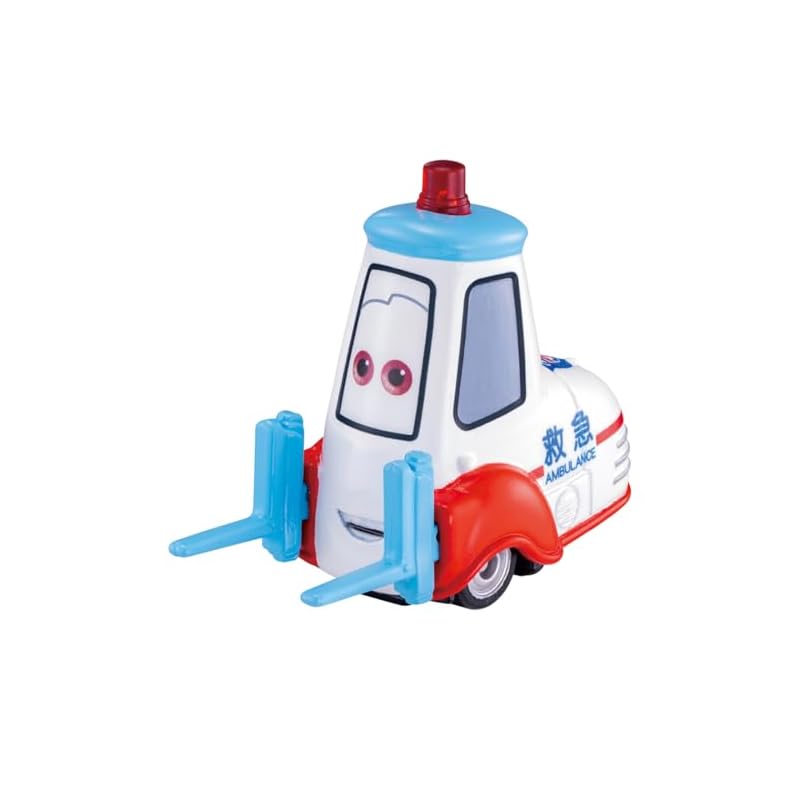 

Takara Tomy Disney Cars Tomica C-23 Guido (Ambulance Type) Miniature Car Toy for Ages 3 and Up