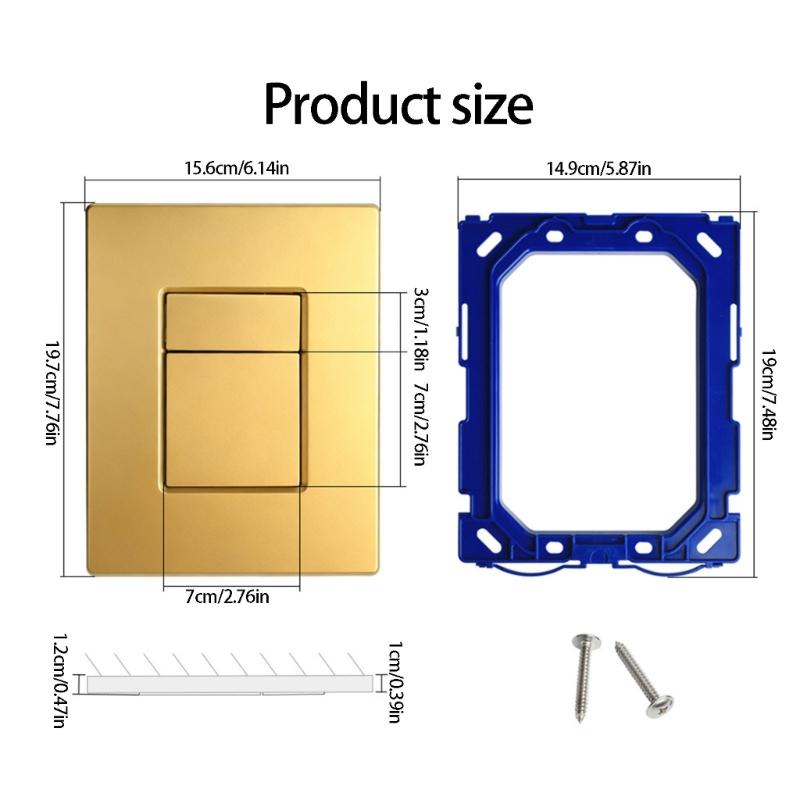 Modern Wall Hung Toilet GD2 Tank Panel 38732/38966 with ABS Component Wall Mounted Toilet Tank Cover Panel for GD2