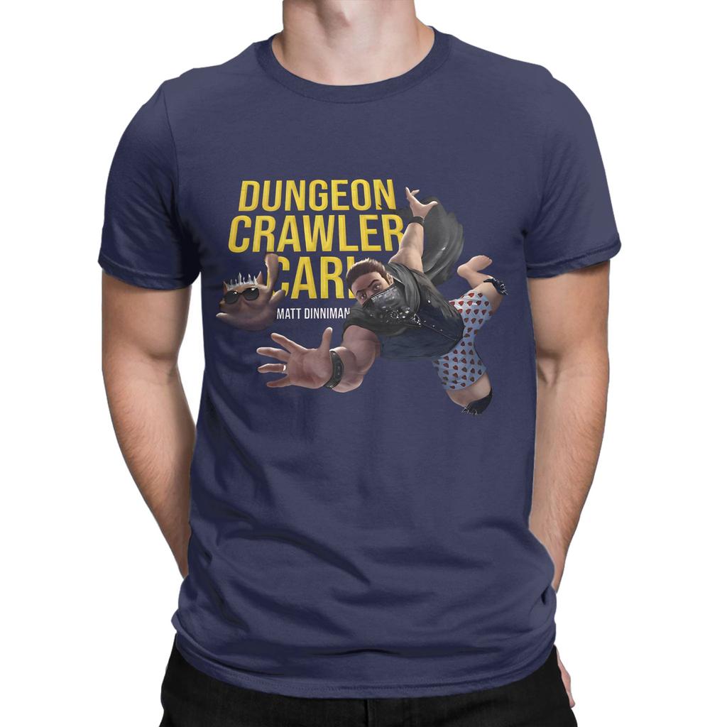 Dungeon crawler carl plakát Vtipný grafický 100% bavlněné tričko Dungeon Crawler Carl Trička Horní díly Pro Unisex