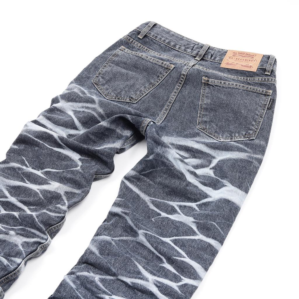 SURGERY Yunseul Long Double Jeans Blue