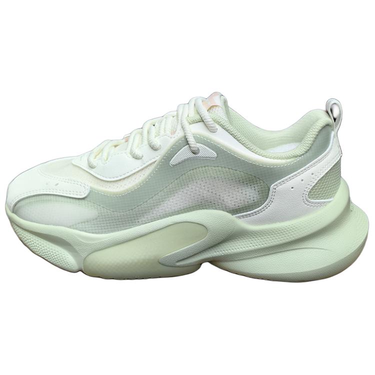 Hongxing Erke Versatile Comfortable Fashion Non-Slip Wear-Resistant Low-Top Casual Shoes Unisex Sneakers Green White 12125202166-009