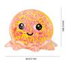 1PC Glowing Light Squid Vent Ball Squeeze Decompressions Toy Bubble Octopus Ball Stress Relief Toy Birthday Gift For Kids achild