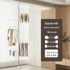 Indoor Retractable Floor-to-Ceiling Clothes Rack for Bedroom and Balcony
